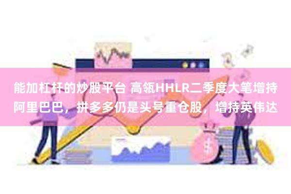 能加杠杆的炒股平台 高瓴HHLR二季度大笔增持阿里巴巴，拼多多仍是头号重仓股，增持英伟达