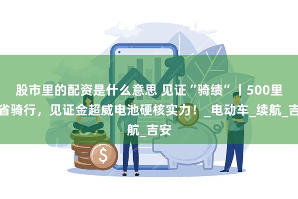 股市里的配资是什么意思 见证“骑绩”丨500里跨省骑行，见证金超威电池硬核实力！_电动车_续航_吉安